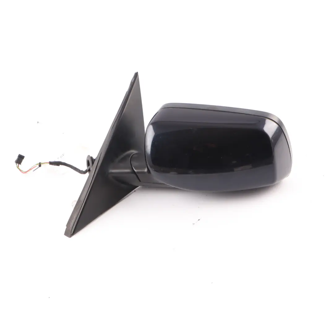 Wing Mirror BMW E60 E61 LCI Heated Left N/S Carbonschwarz Carbon Black