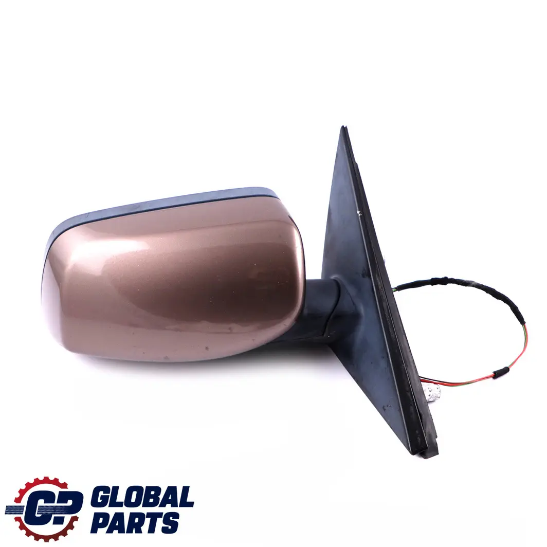 BMW 5 E60 E61 LCI Heated Right Wing Mirror O/S Amethystgrau Metallic A09 Grey