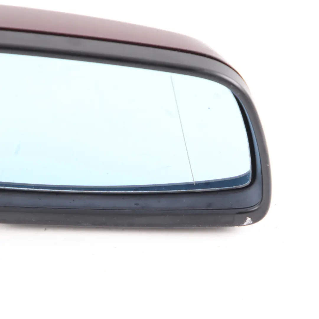 BMW 5 Series E60 E61 LCI Heated Right Wing Mirror O/S Barberarot Barbera Red