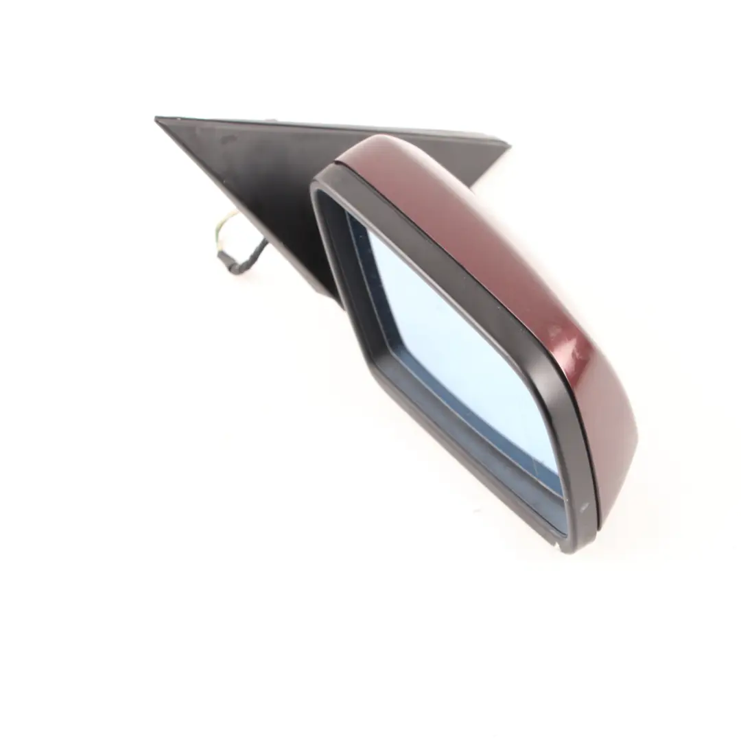 BMW 5 Series E60 E61 LCI Heated Right Wing Mirror O/S Barberarot Barbera Red