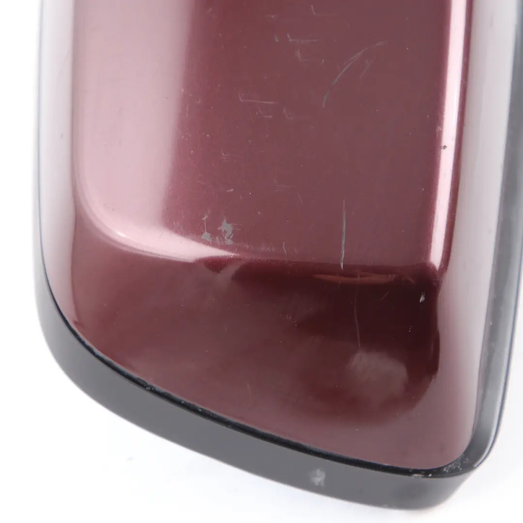 BMW 5 Series E60 E61 LCI Heated Right Wing Mirror O/S Barberarot Barbera Red