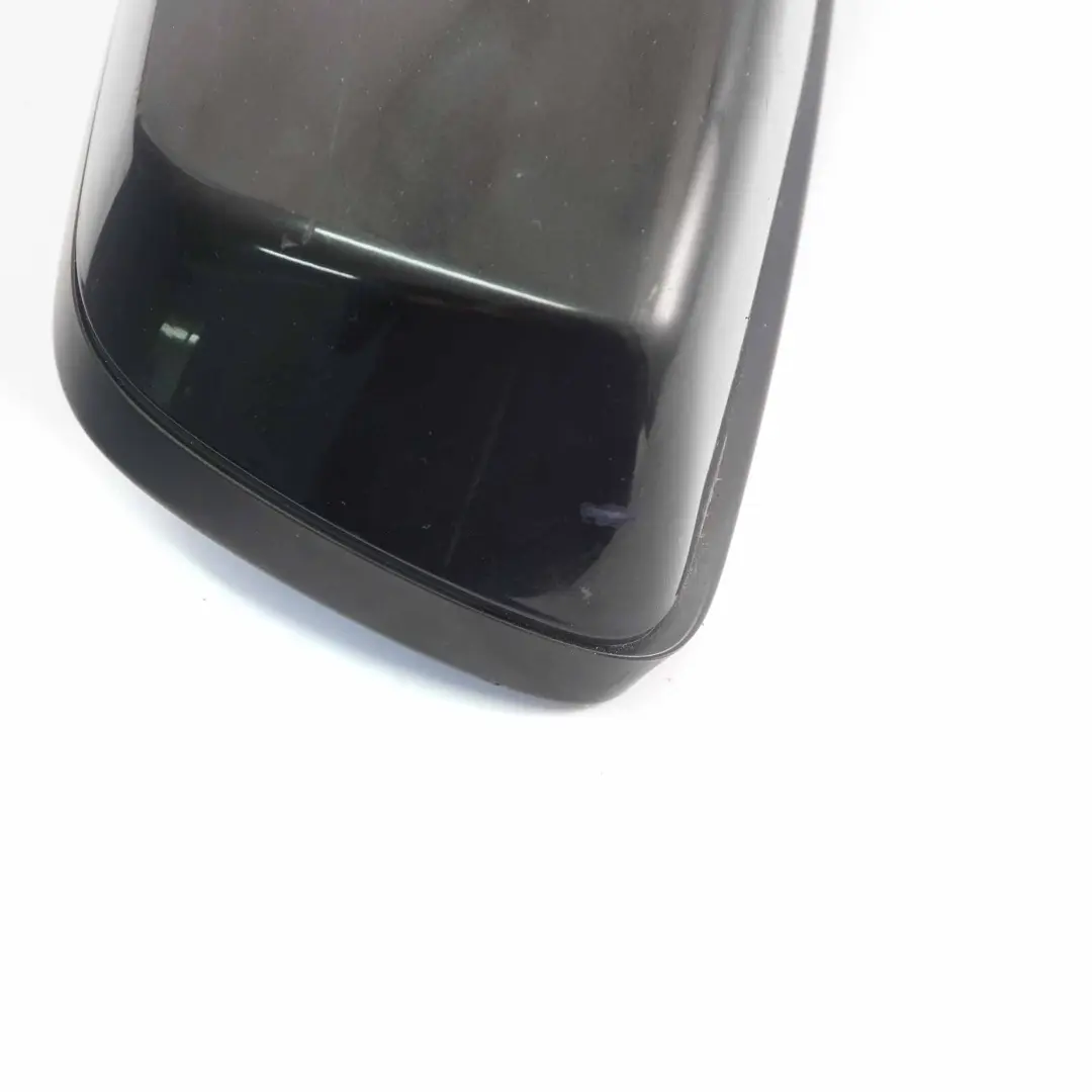 Wing Mirror BMW E60 E61 LCI 2 Heated Right Door O/S Black Sapphire Metallic 475