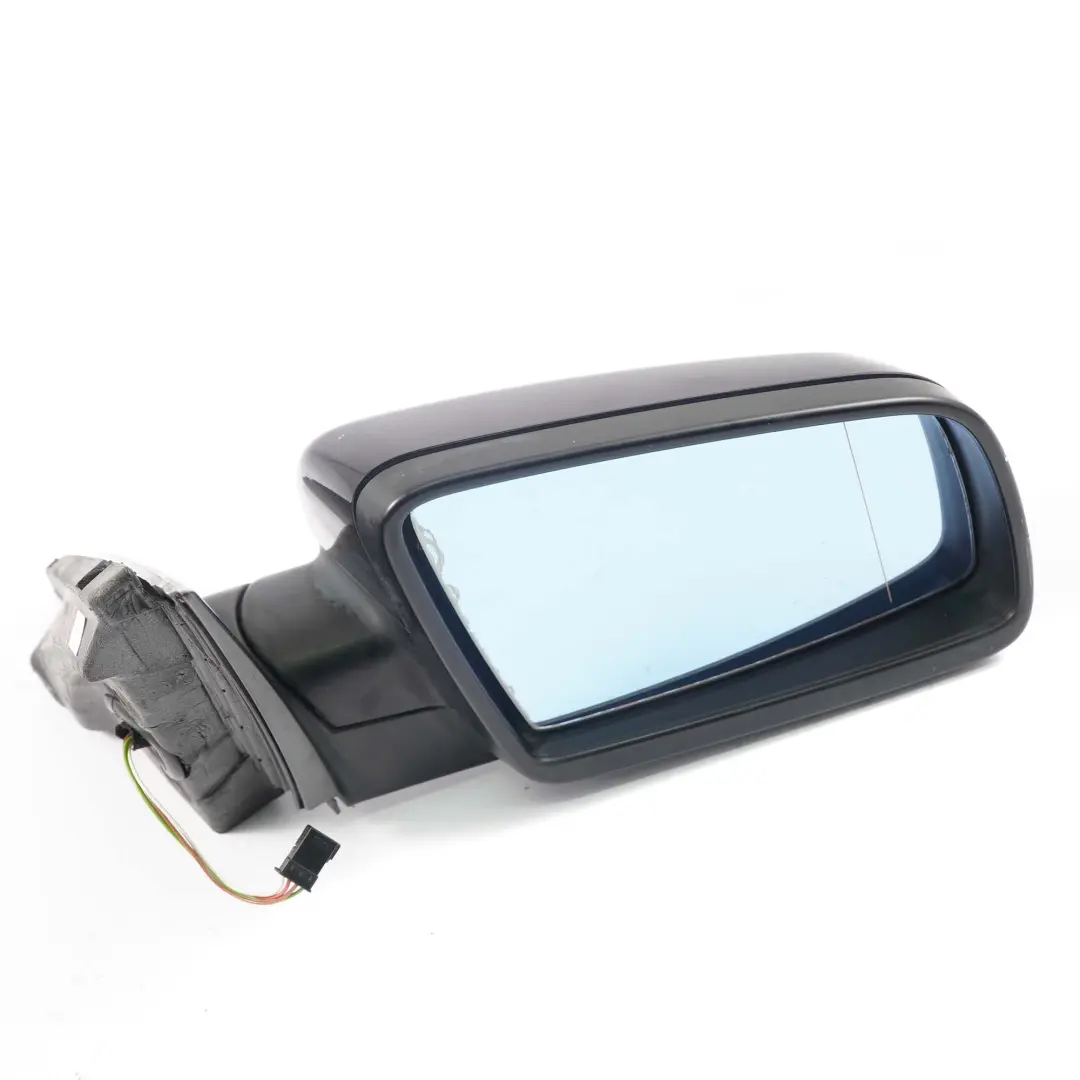 Wing Mirror BMW E60 E61 LCI Heated Right O/S Carbonschwarz Carbon Black