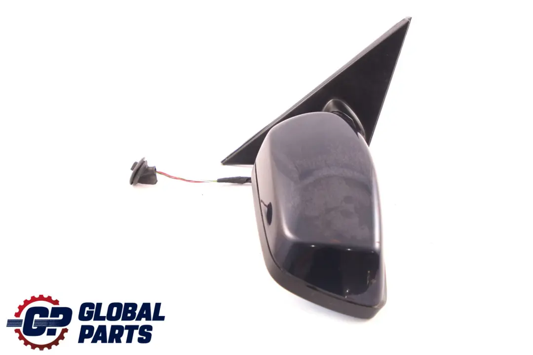 BMW 5 Series 1 E60 E61 LCI Heated Right Wing Mirror O/S Monacoblau Monaco Blue