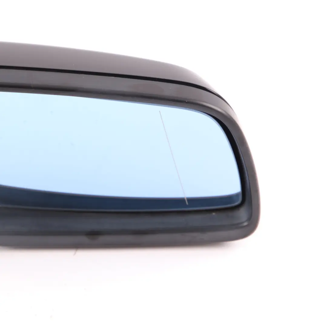 Wing Mirror BMW E60 E61 LCI 1 Heated Right O/S Door Schwarz 2 Black 668