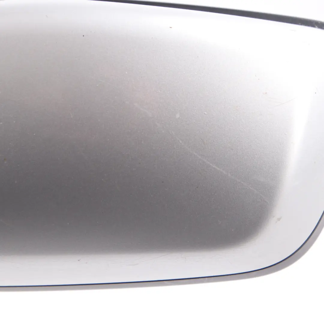 BMW 5 Series E60 E61 LCI Heated Right Wing Mirror O/S Titansilber Silver 354