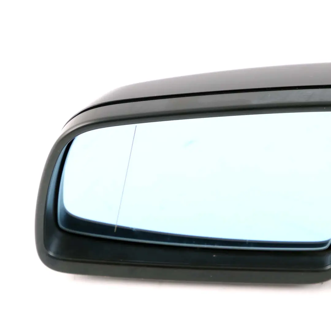 Wing Mirror BMW E60 E61 LCI Heated Left N/S Black Sapphire Metallic 475