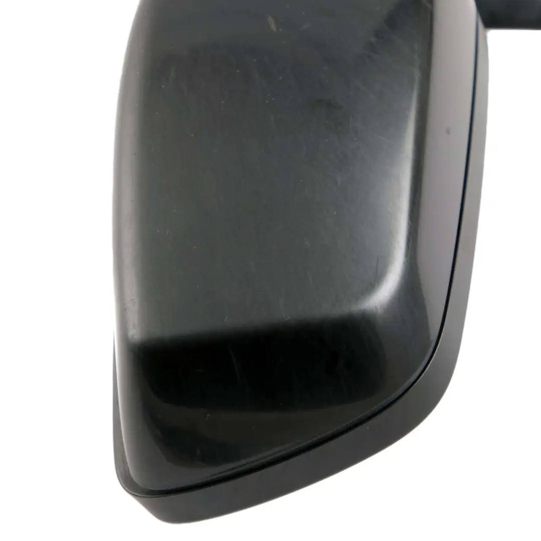 Wing Mirror BMW E60 E61 LCI Heated Left N/S Black Sapphire Metallic 475