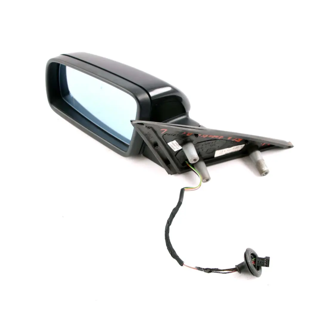 Wing Mirror BMW E60 E61 LCI Heated Left N/S Black Sapphire Metallic 475