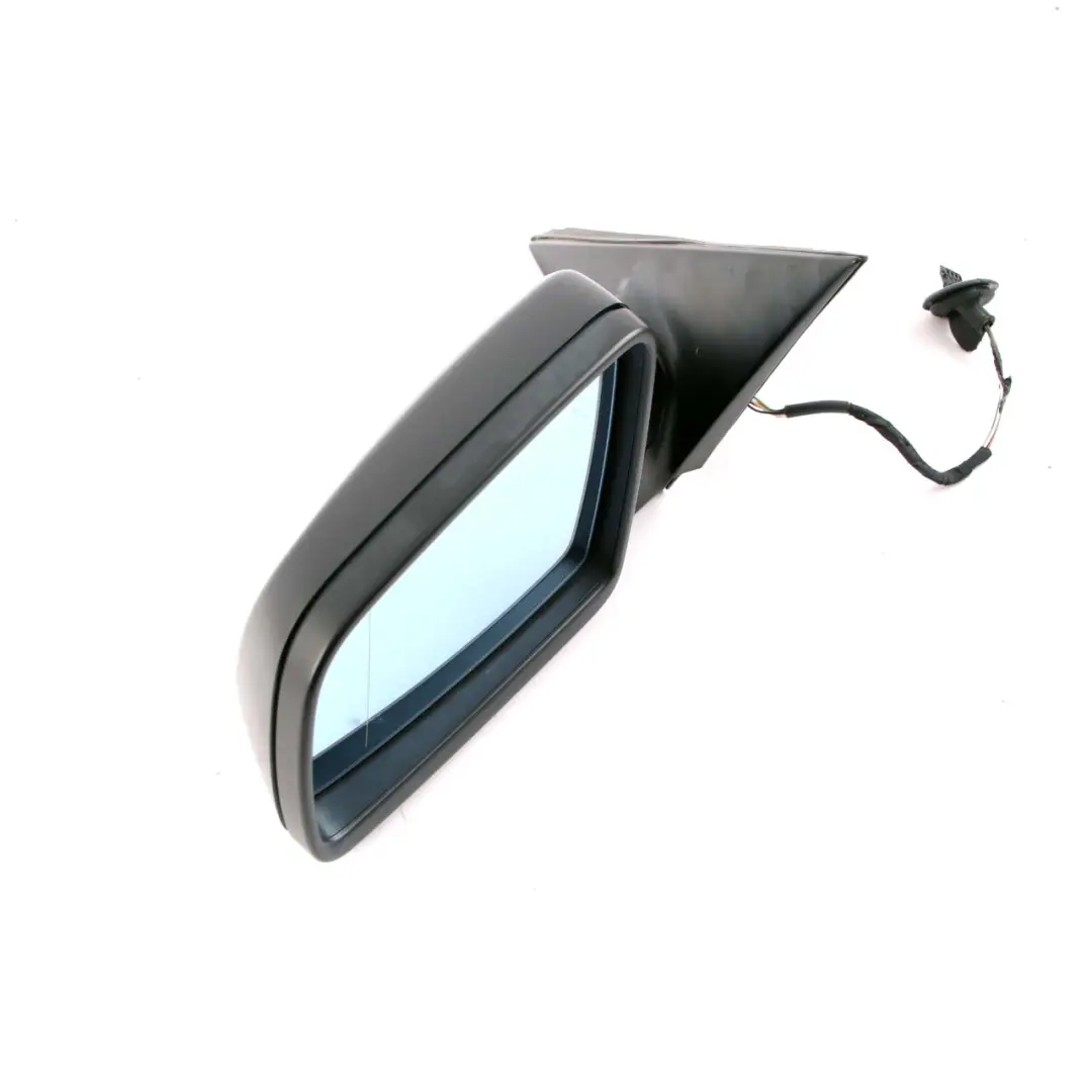 Wing Mirror BMW E60 E61 LCI Heated Left N/S Black Sapphire Metallic 475