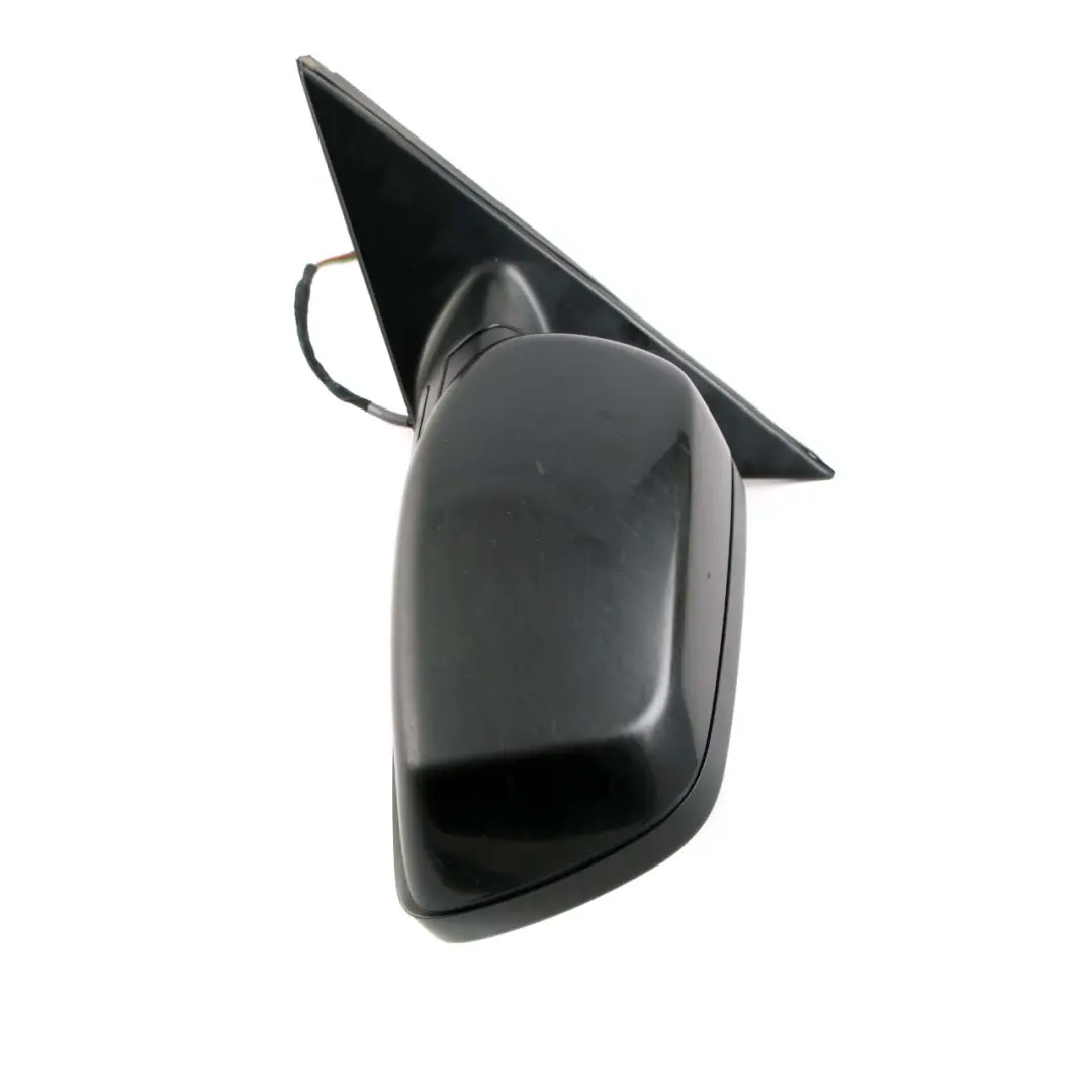 Wing Mirror BMW E60 E61 LCI Heated Left N/S Black Sapphire Metallic 475