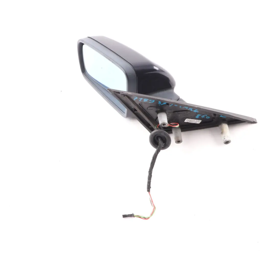 Wing Mirror BMW E60 E61 LCI Heated Left N/S Carbonschwarz Metallic 416