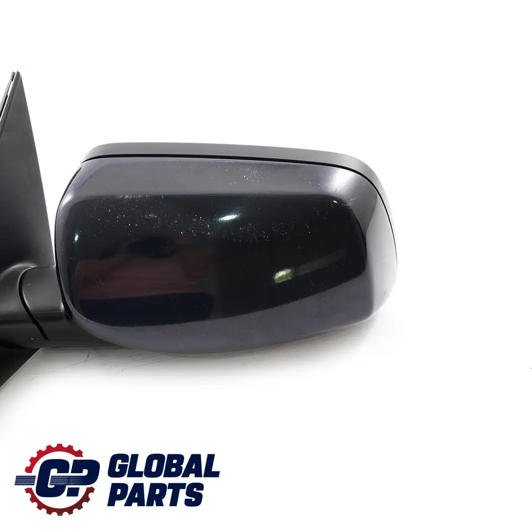 BMW 5 Series 1 E60 E61 LCI Heated Left Wing Mirror N/S Monacoblau Monaco Blue