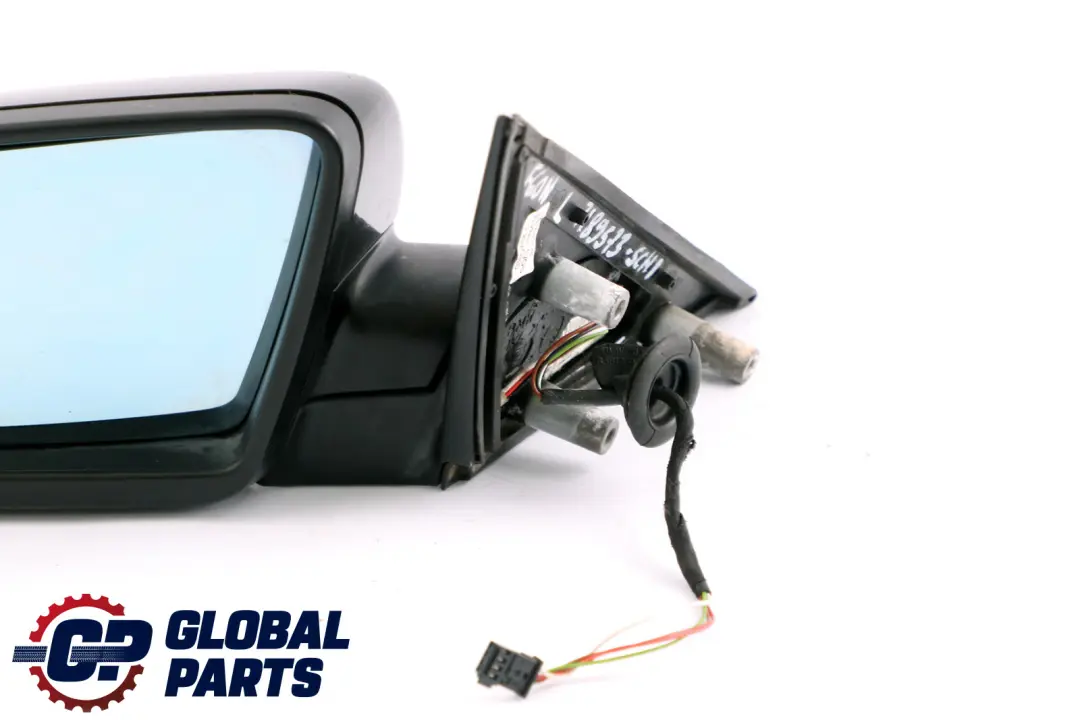 Heated Left Wing Mirror N/S Schwarz Black 668 BMW 5 Series 1 E60N E61N LCI - SKU rhd-7189573-SCH1 - Part number 7189573