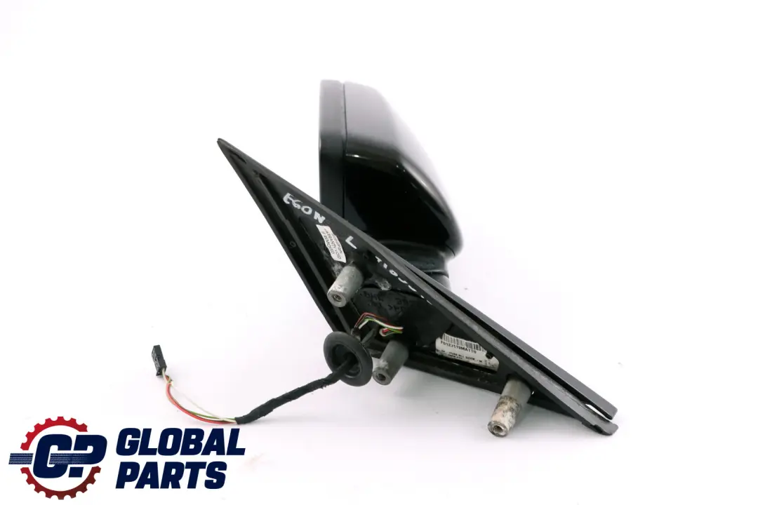 Heated Left Wing Mirror N/S Schwarz Black 668 BMW 5 Series 1 E60N E61N LCI - SKU rhd-7189573-SCH1 - Part number 7189573