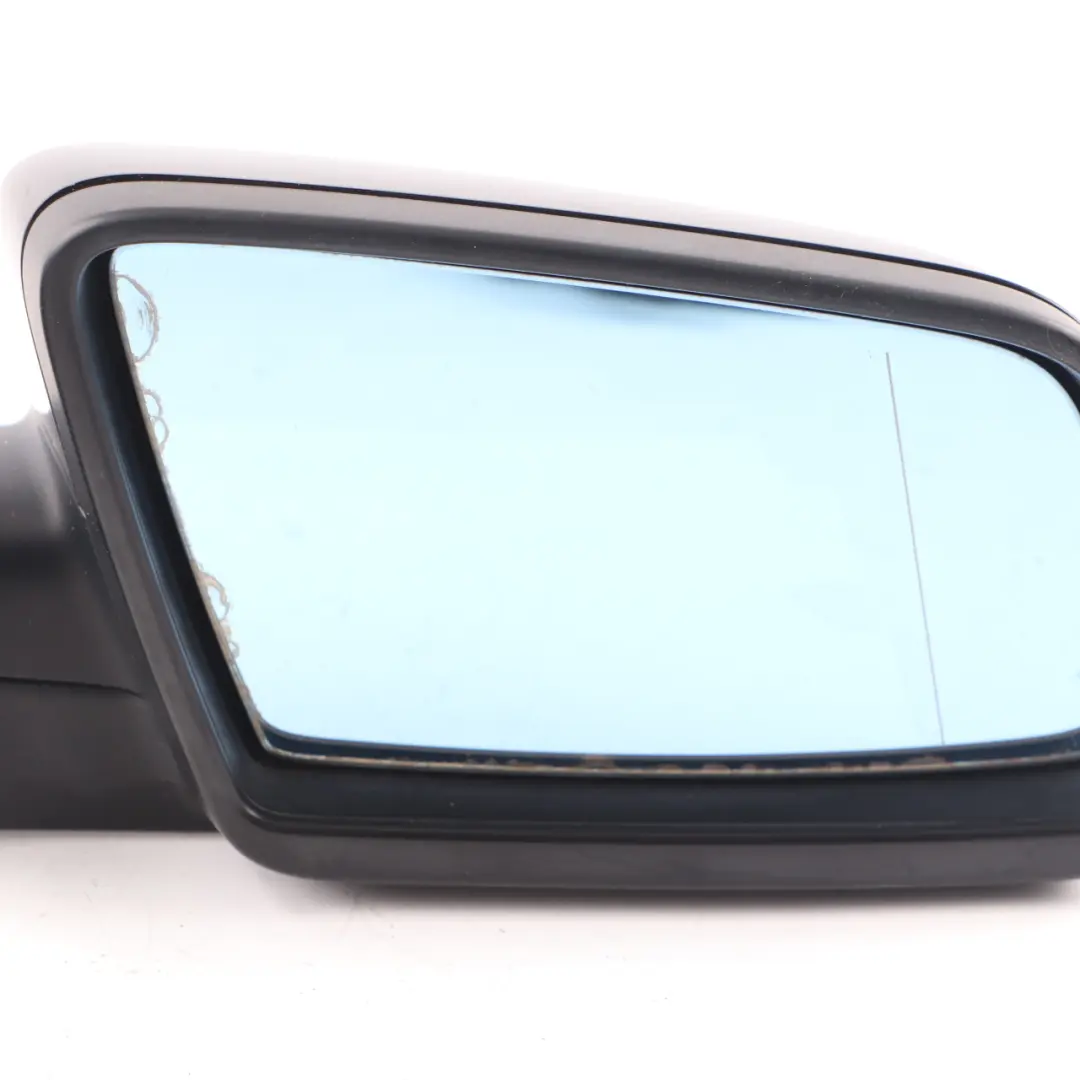 Wing Mirror BMW E60 E61 LCI Door Right O/S Outside Heated Carbon Black - 416