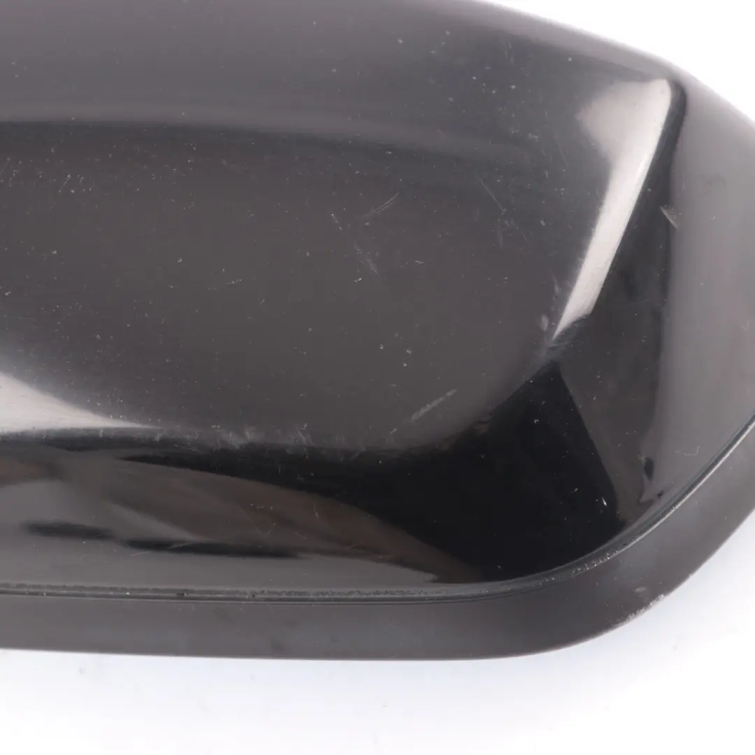 Wing Mirror BMW E60 E61 LCI Door Right O/S Outside Heated Carbon Black - 416