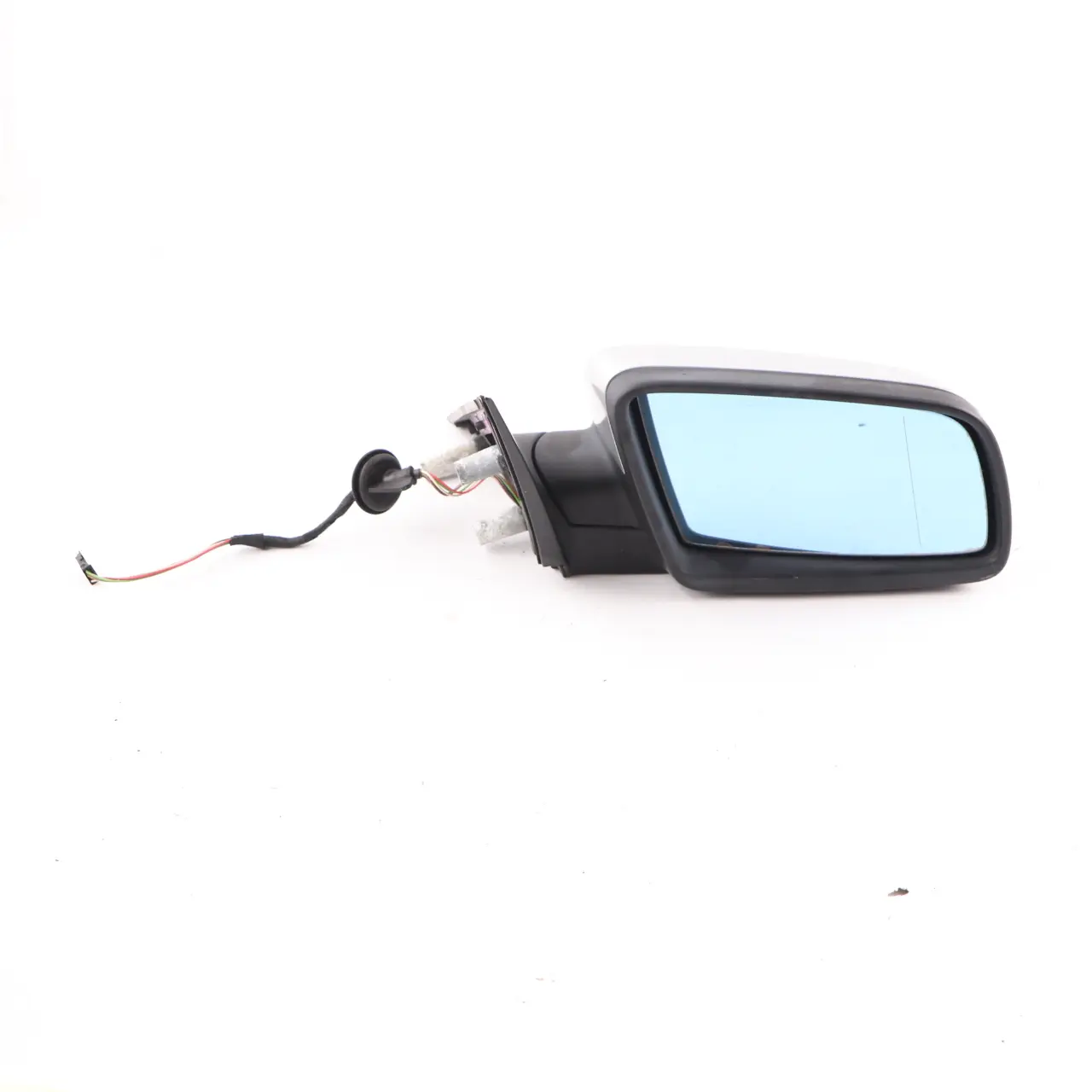 BMW E60 E61 LCI Wing Mirror Door Right O/S Outside Titansilber Titan Silver 354