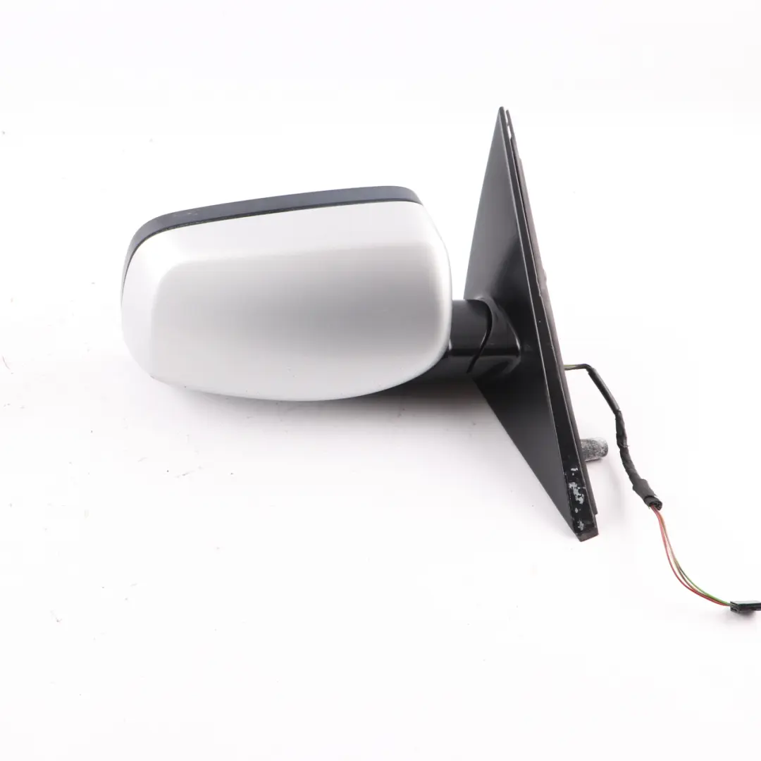 BMW E60 E61 LCI Wing Mirror Door Right O/S Outside Titansilber Titan Silver 354