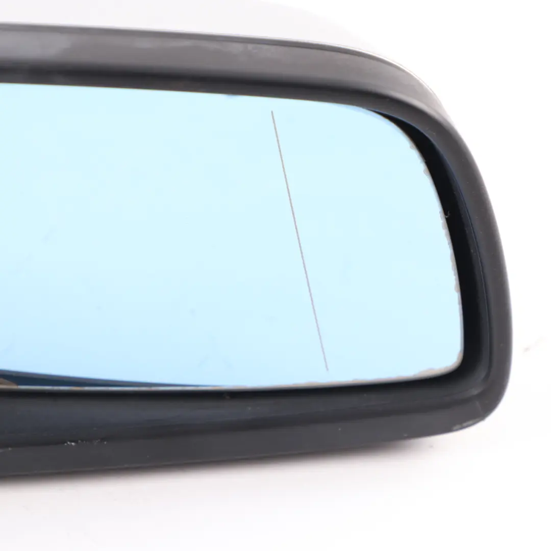 BMW E60 E61 LCI Wing Mirror Door Right O/S Outside Titansilber Titan Silver 354