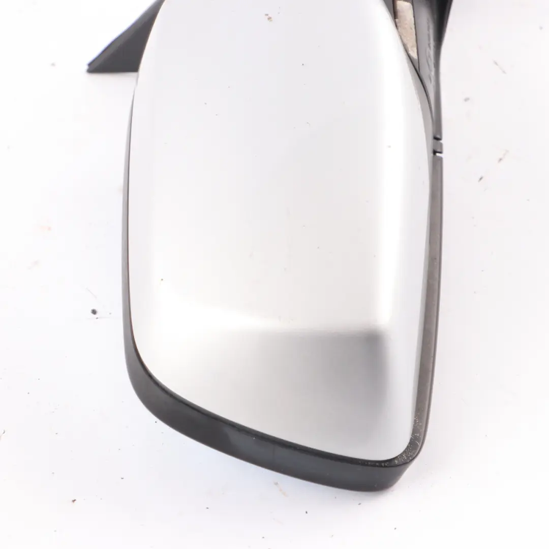 BMW E60 E61 LCI Wing Mirror Door Right O/S Outside Titansilber Titan Silver 354