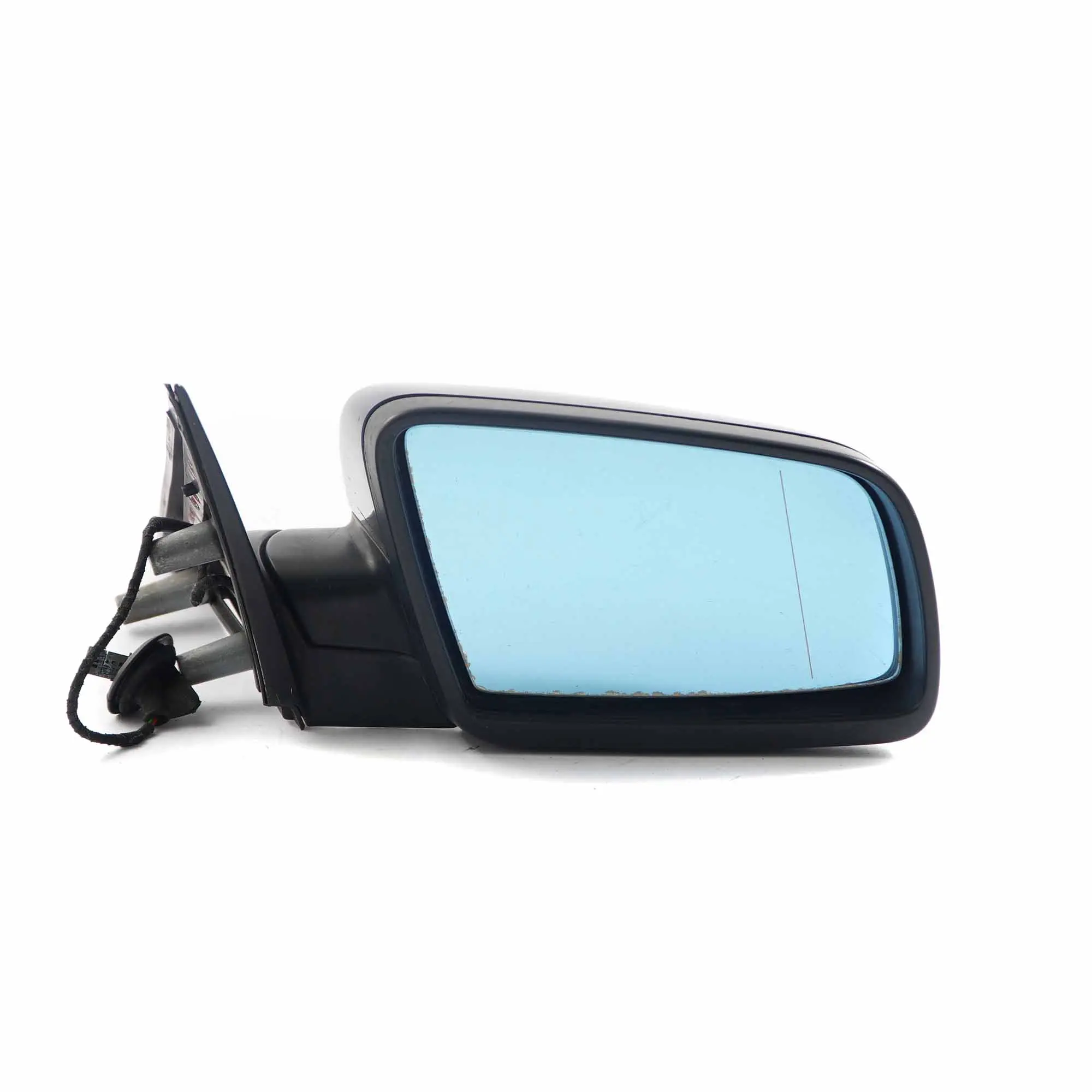 Wing Mirror BMW E60 E61 LCI Heated Right Memory O/S Monacoblau Monaco Blue A35