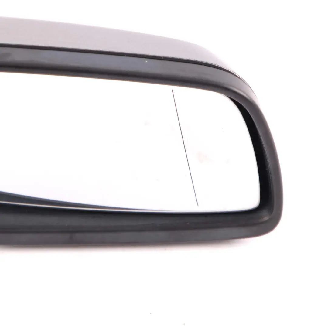 BMW 5 Series E60 E61 LCI Heated Right Wing Mirror Memory O/S Spacegrau Grey