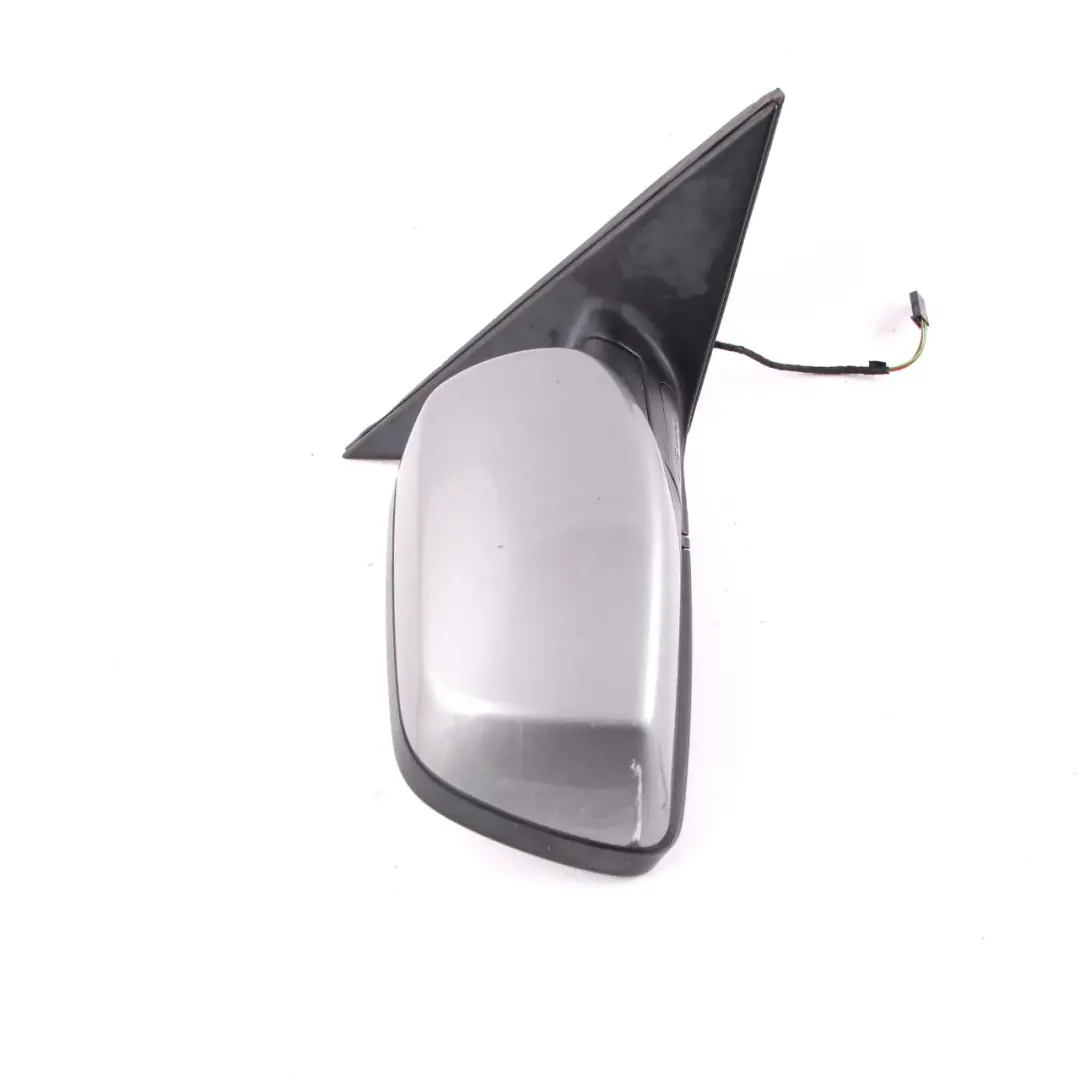 BMW 5 Series E60 E61 LCI Heated Right Wing Mirror Memory O/S Spacegrau Grey