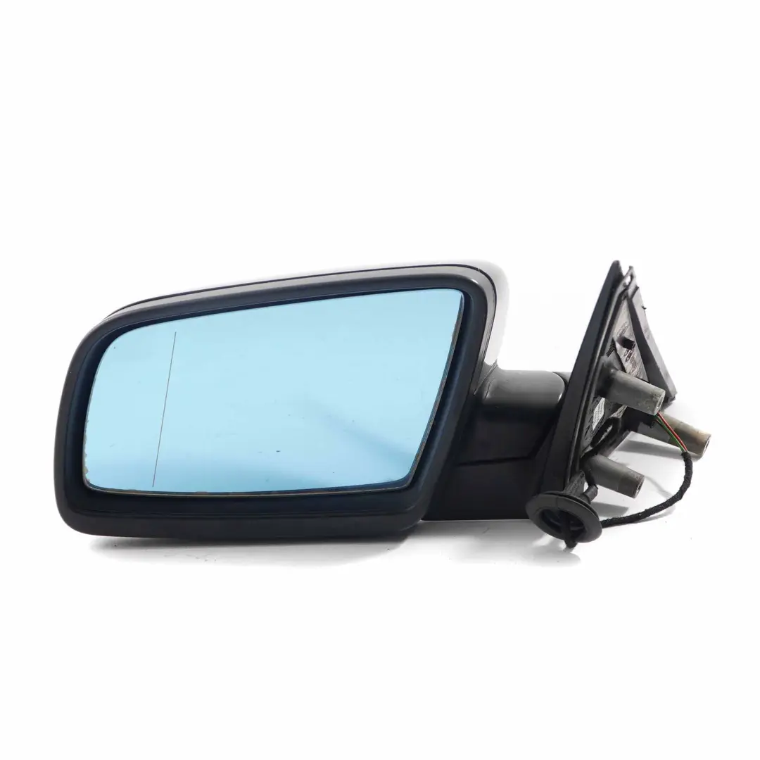 Wing Mirror BMW E60 E61 LCI Heated Left Memory N/S Monacoblau Monaco Blue A35