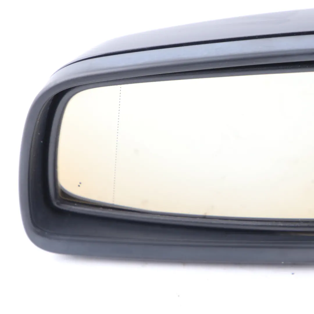 Wing Mirror BMW E60 E61 Auto Dip Heated Left N/S Black Sapphire Metallic - 475