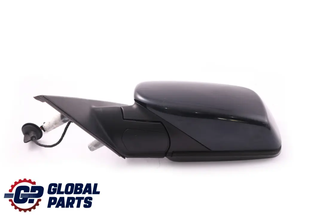 BMW 5 Series E60 E61 LCI Auto Dip Left Wing Mirror N/S Carbonschwarz Black 416