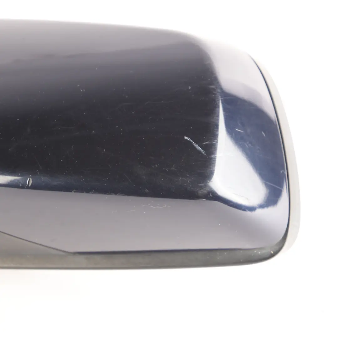 Wing Mirror BMW E60 E61 Auto Dip Power Fold Left Monacoblau Monaco Blue - A35