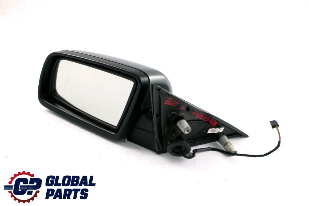 BMW 5 Series E60 E61 LCI Auto Dip Left Wing Mirror N/S Titangrau II Metallic