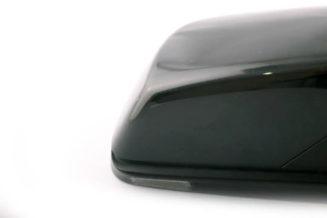BMW 5 Series E60 Power Fold Auto Dip Light Right Wing Mirror O/S Black Sapphire