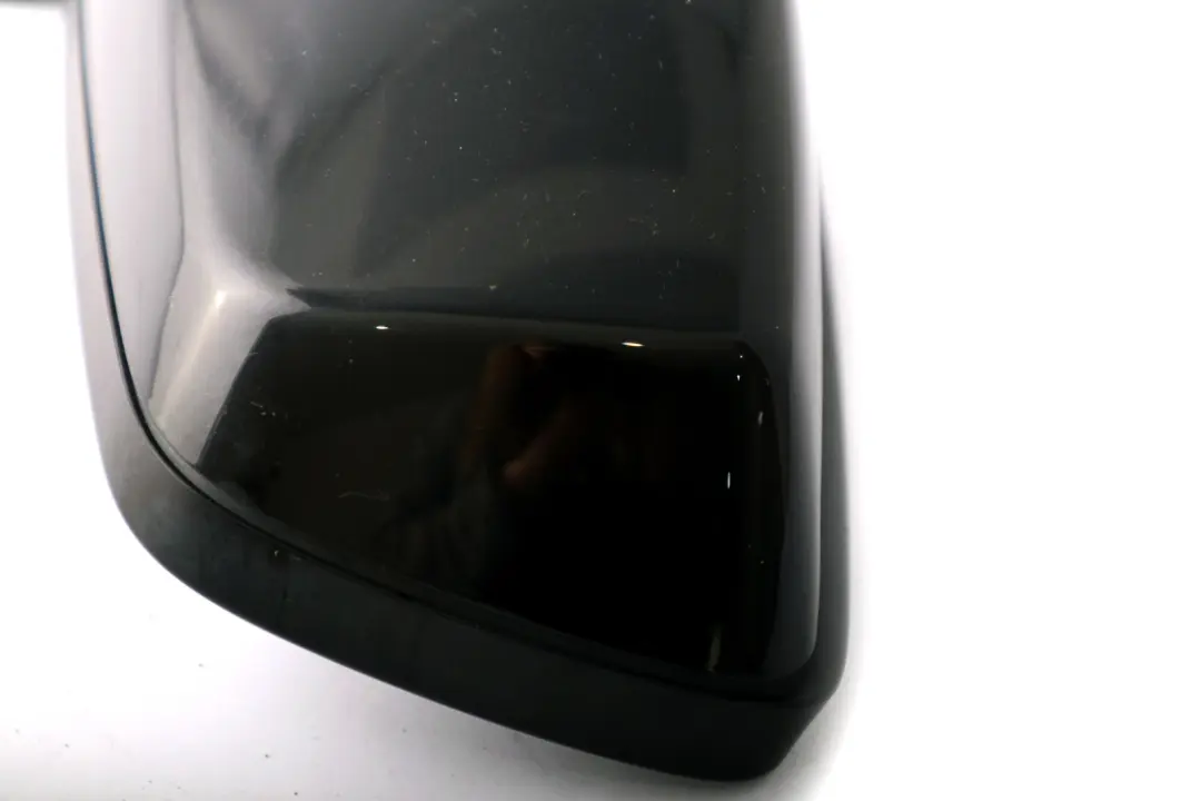 BMW 5 Series E60 Power Fold Auto Dip Light Right Wing Mirror O/S Black Sapphire