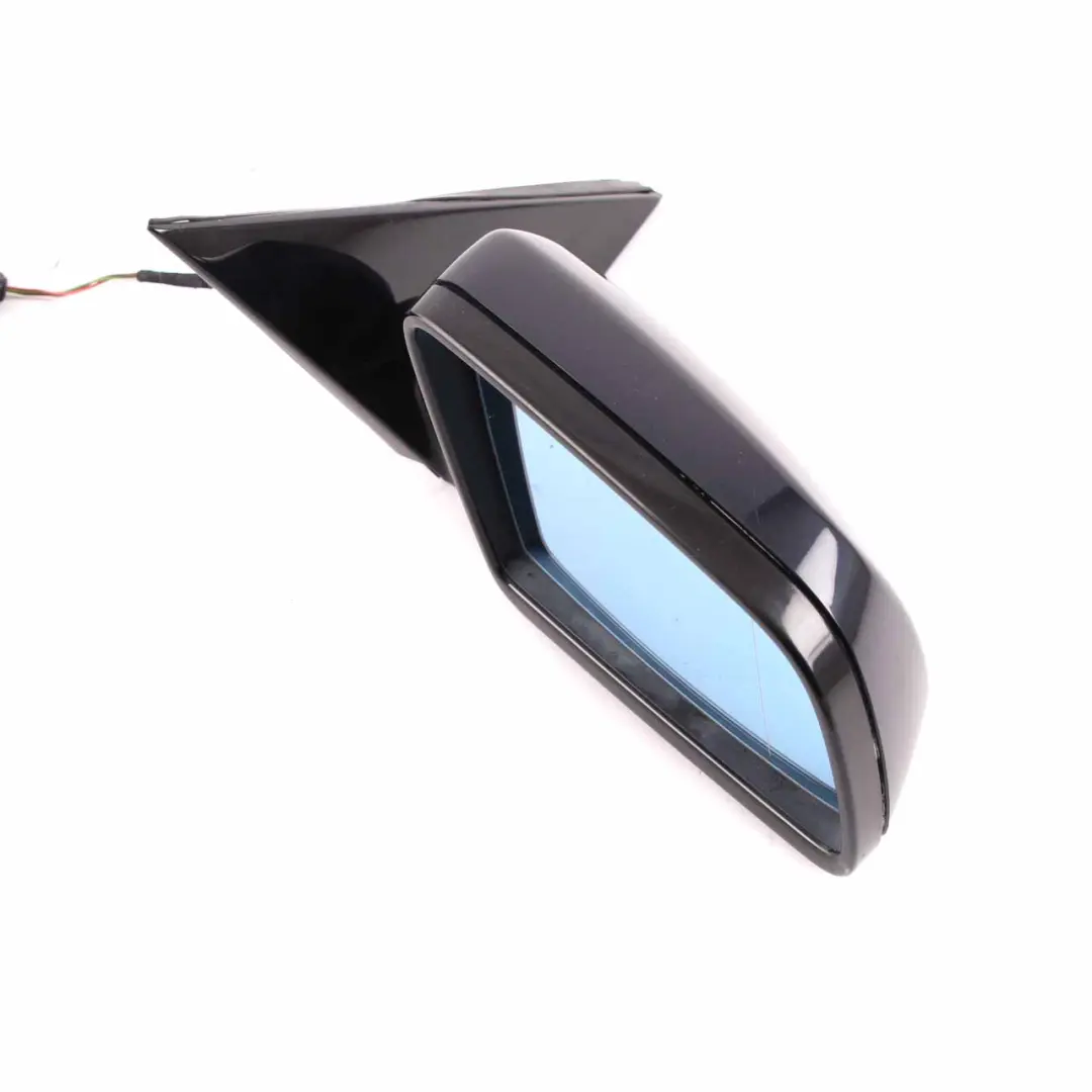 Wing Mirror BMW E60 E61 LCI 2 M Sport Right O/S High Gloss Carbonschwarz Black