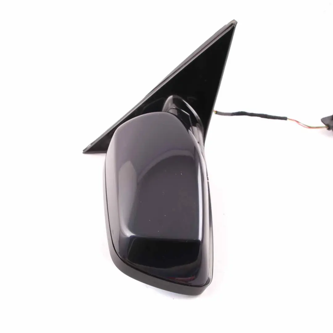 Wing Mirror BMW E60 E61 LCI 2 M Sport Right O/S High Gloss Carbonschwarz Black