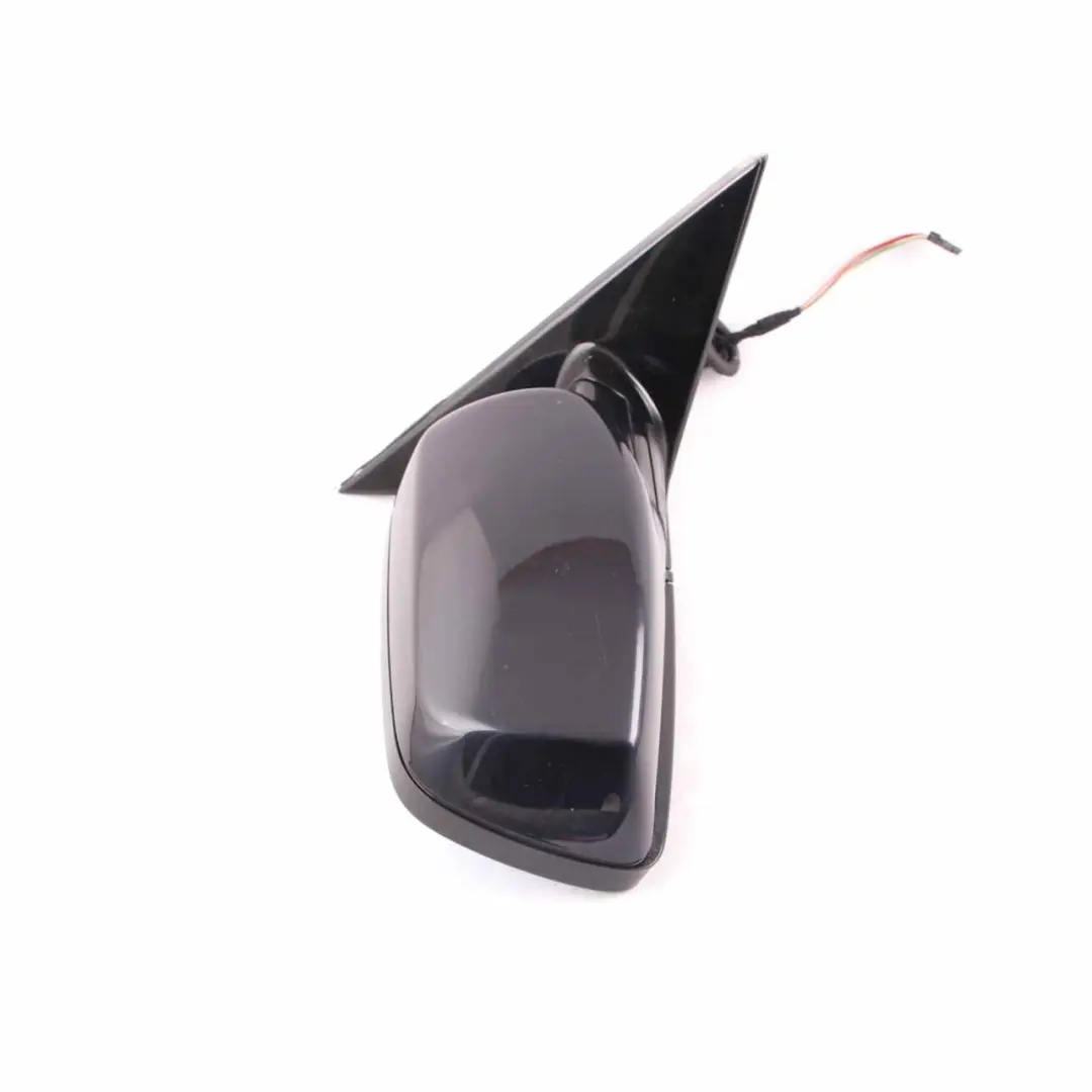 Wing Mirror BMW E60 E61 LCI 3 M Sport Right O/S High Gloss Carbonschwarz Black