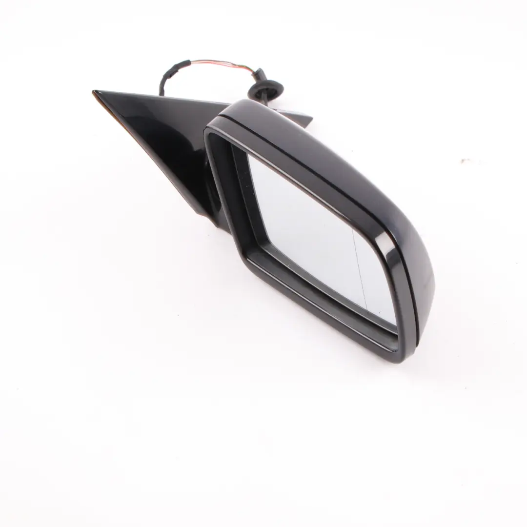 Wing Mirror BMW E60 E61 LCI M Sport Right O/S High Gloss Carbonschwarz 7189634