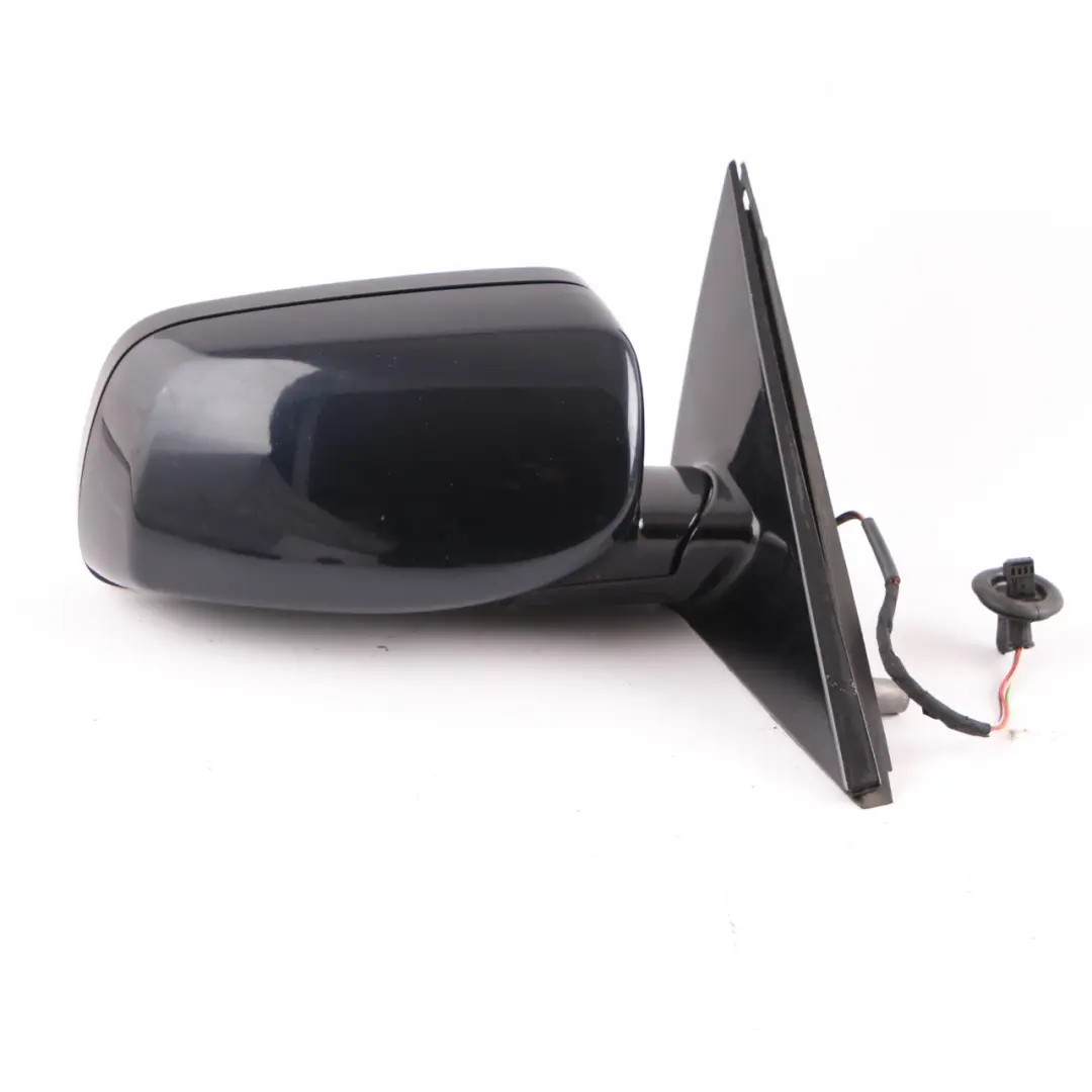 Wing Mirror BMW E60 E61 LCI M Sport Right O/S High Gloss Carbonschwarz 7189634