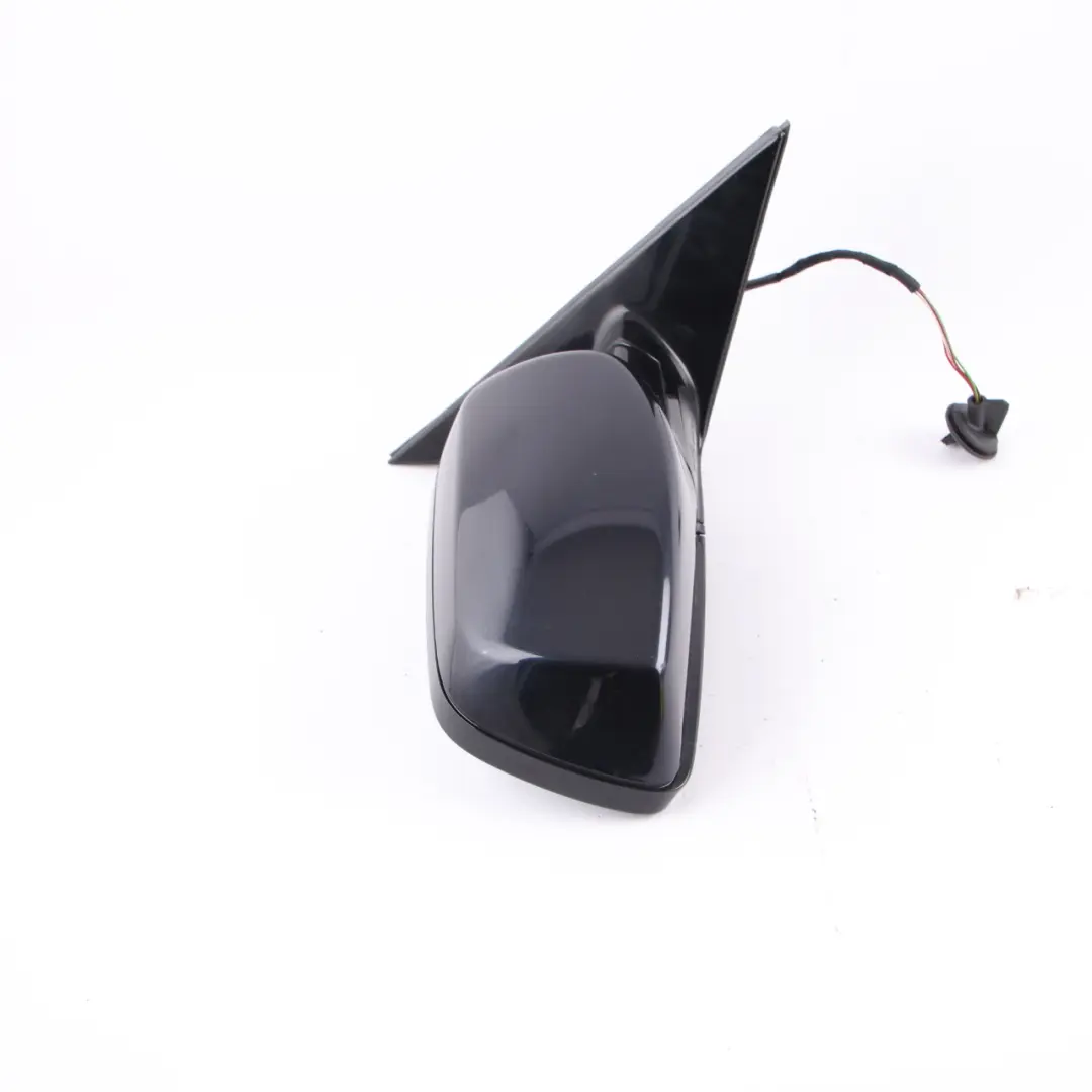 Wing Mirror BMW E60 E61 LCI M Sport Right O/S High Gloss Carbonschwarz 7189634