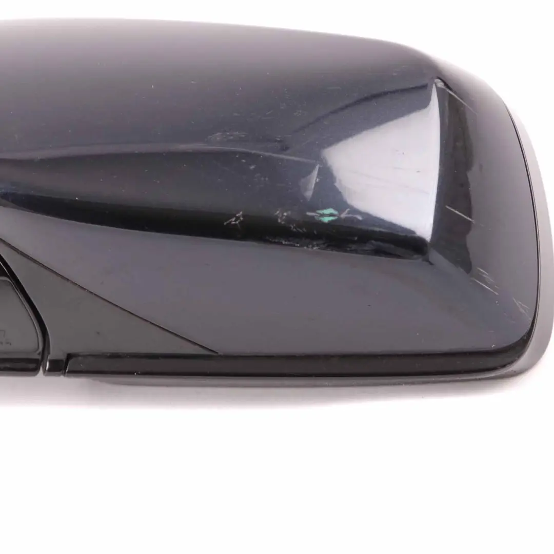 Wing Mirror BMW E60 E61 LCI M Sport Left N/S High Gloss Carbonschwarz 7189635