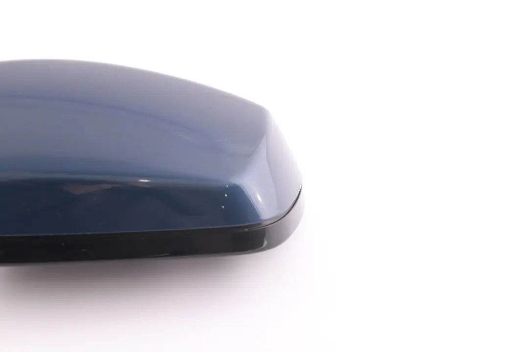 BMW 5 Series E60 LCI M Sport Right Wing Mirror O/S High Gloss Mysticblau Blue