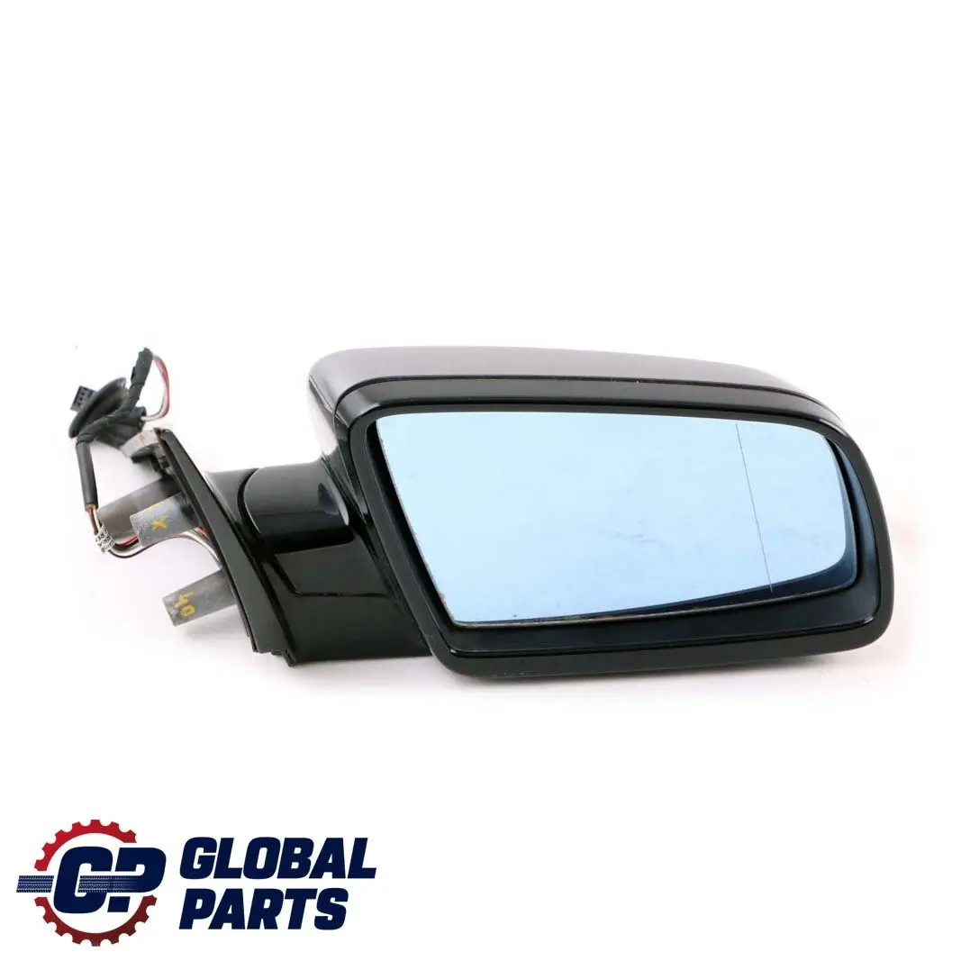 BMW 5 E60 E61 LCI M Sport Right Wing Mirror O/S High Gloss Spacegrau Grey A52