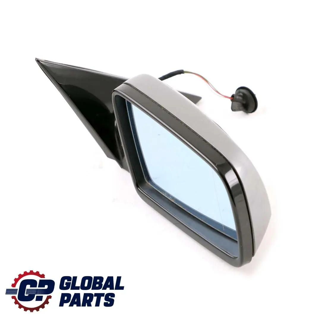 BMW 5 E60 E61 LCI M Sport Right Wing Mirror O/S High Gloss Spacegrau Grey A52