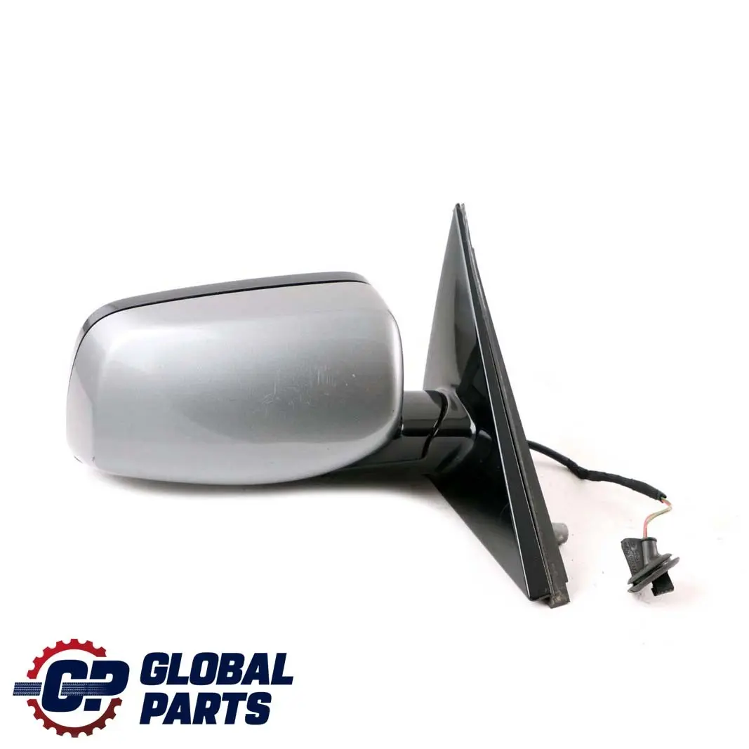 BMW 5 E60 E61 LCI M Sport Right Wing Mirror O/S High Gloss Spacegrau Grey A52