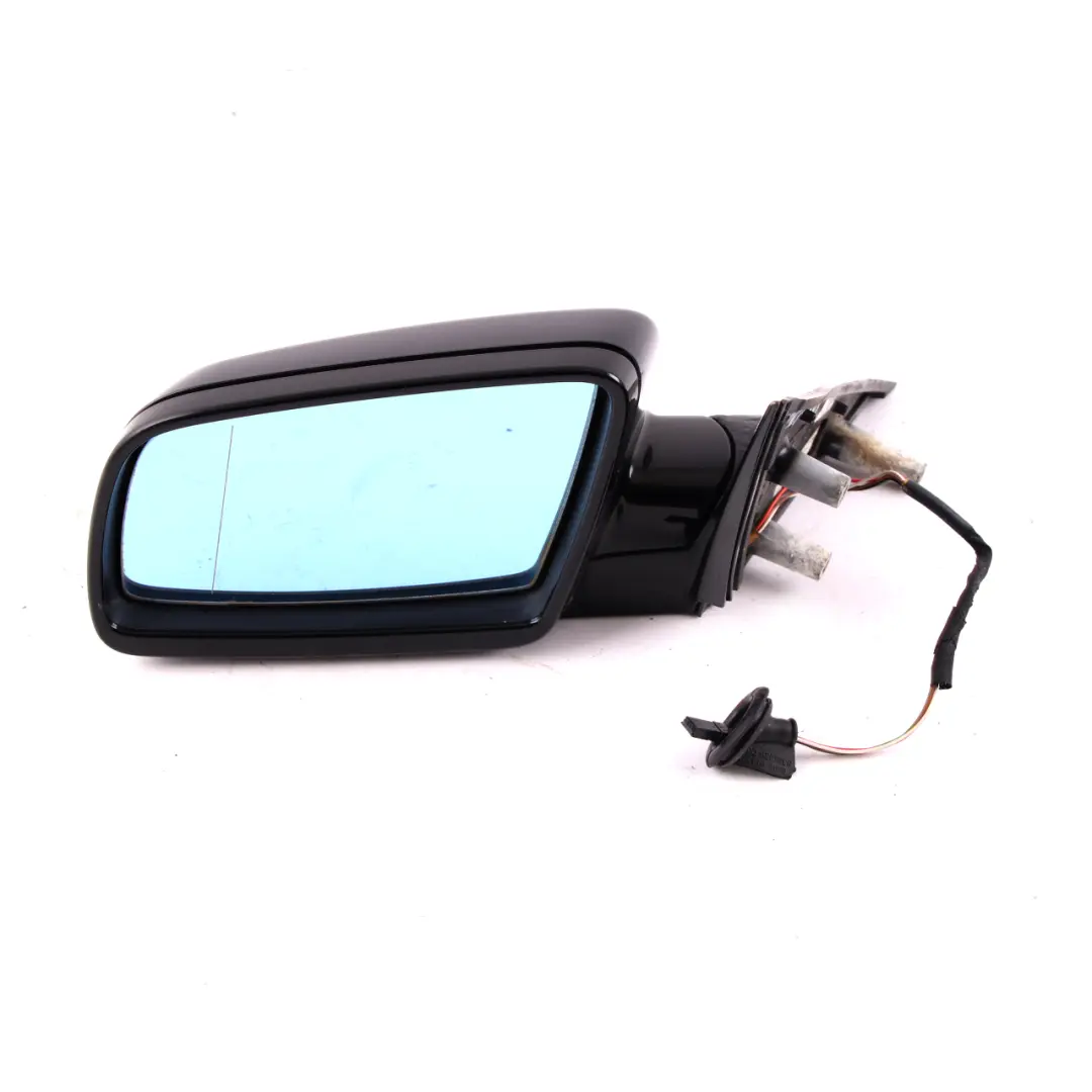 Door Wing Mirror BMW E60 E61 LCI M Sport Left N/S High Gloss Carbon Black 416