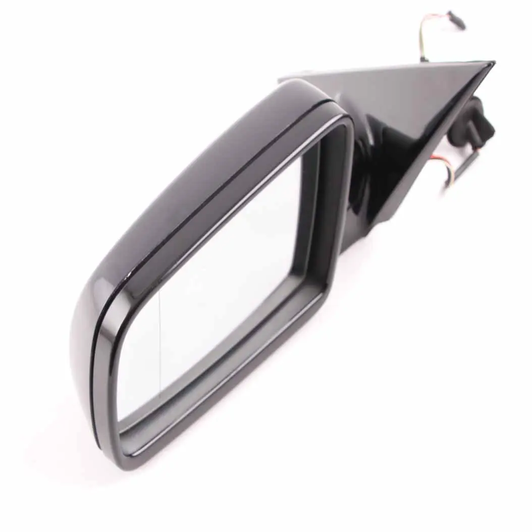 Door Wing Mirror BMW E60 E61 LCI 2 M Sport Left N/S High Gloss Carbon Black 416