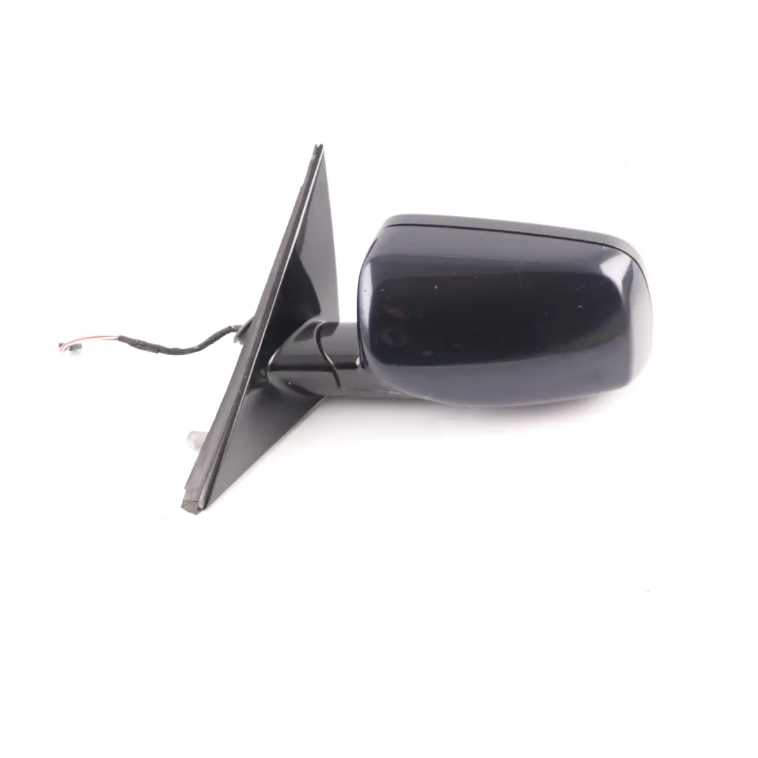 Wing Mirror BMW E60 E61 LCI M Sport Left N/S High Gloss Carbonschwarz Black 416