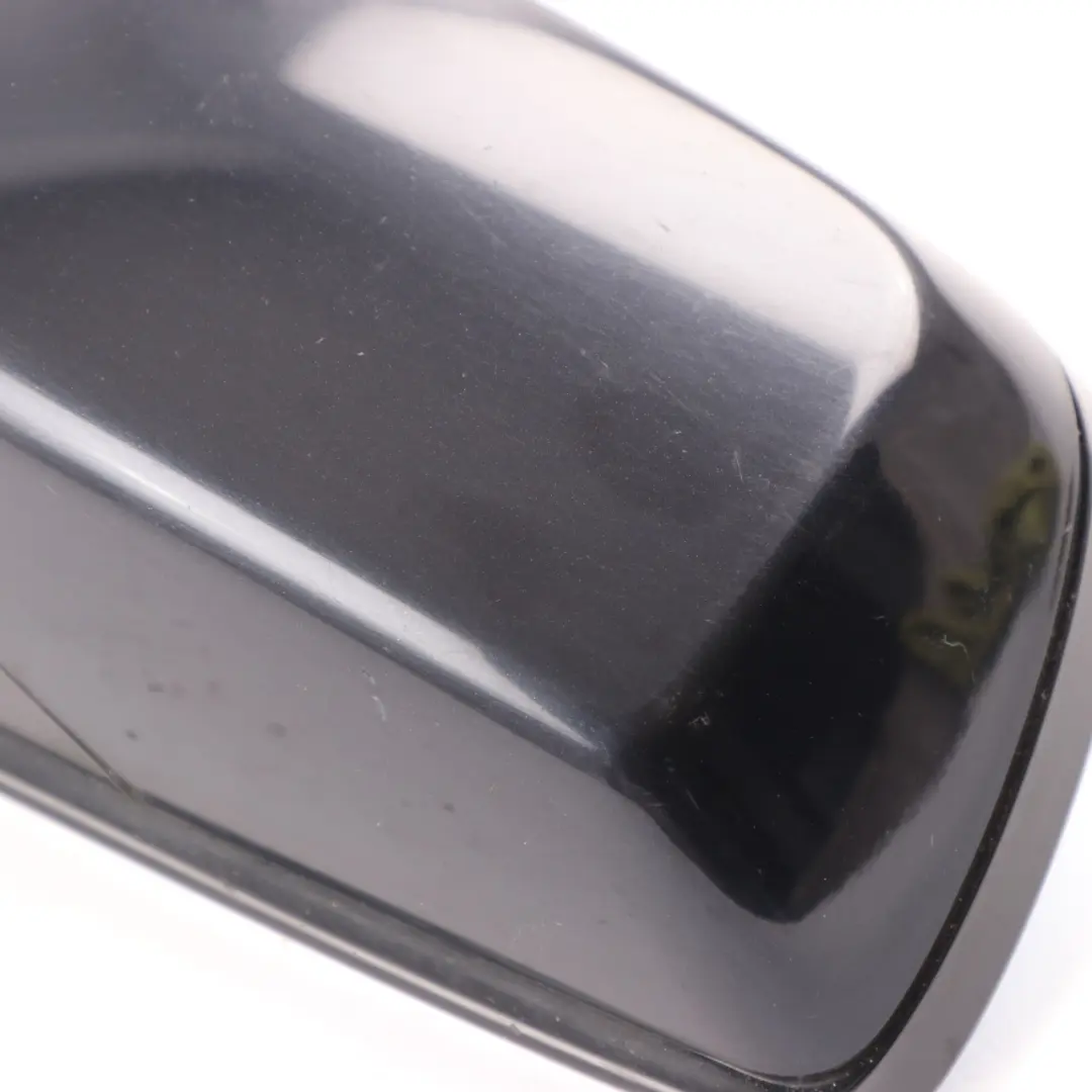 Wing Mirror BMW E60 E61 LCI M Sport Left N/S High Gloss Carbonschwarz Black 416